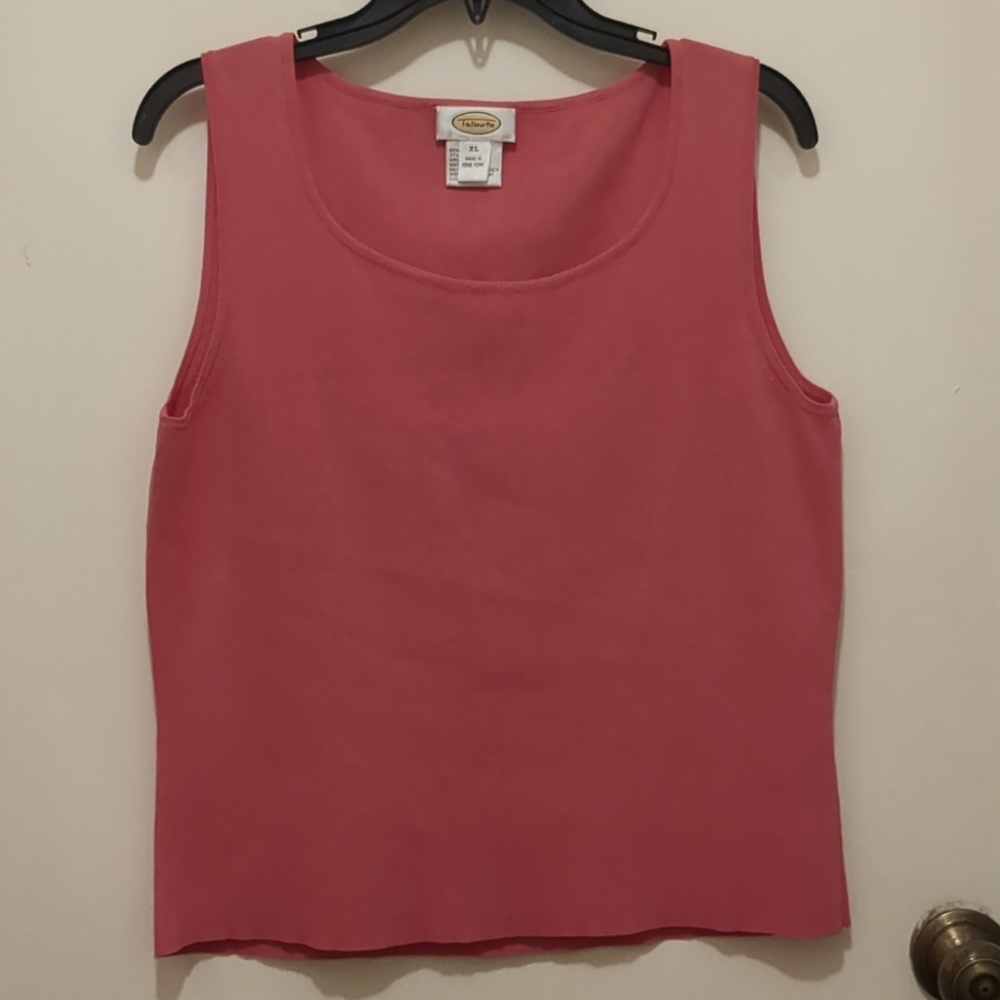 Talbots Stretch Tank Top Women Size XL